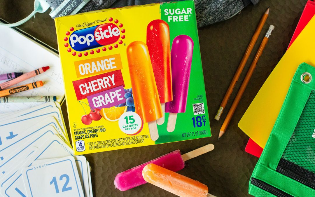 Popsicle Ice Pops Are The Ultimate After School Cool Down – BOGO Sale At Publix