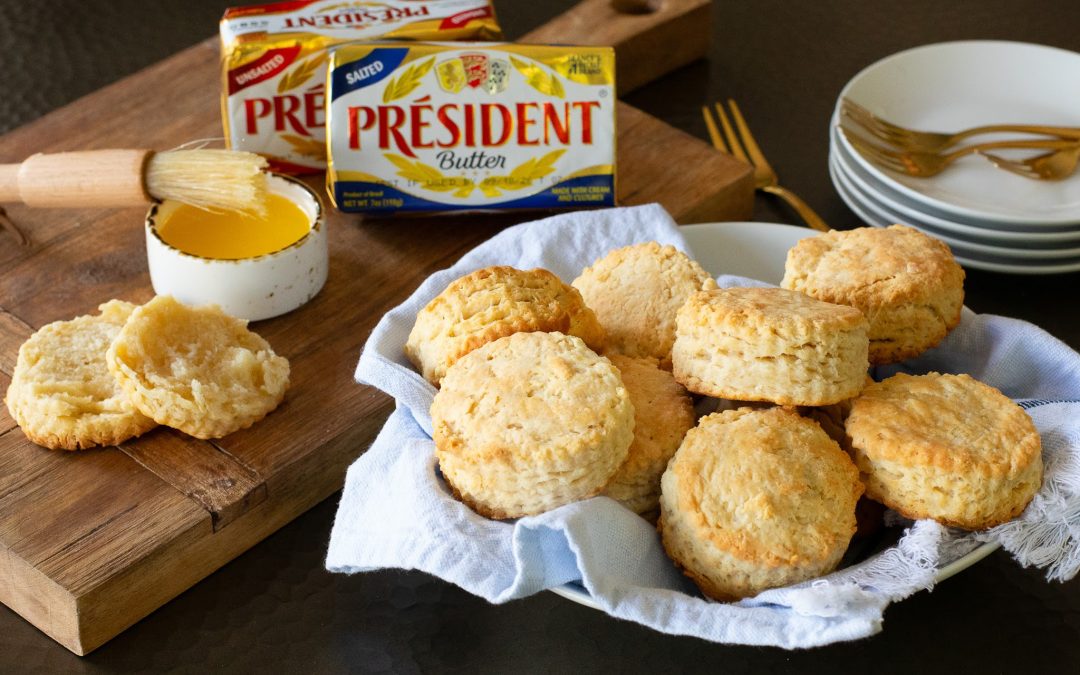 The Ultimate Easy Breakfast: 20-Minute Biscuits Made With Président Butter