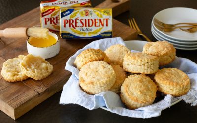 The Ultimate Easy Breakfast: 20-Minute Biscuits Made With Président Butter