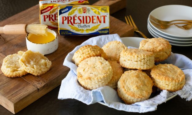 The Ultimate Easy Breakfast: 20-Minute Biscuits Made With Président Butter