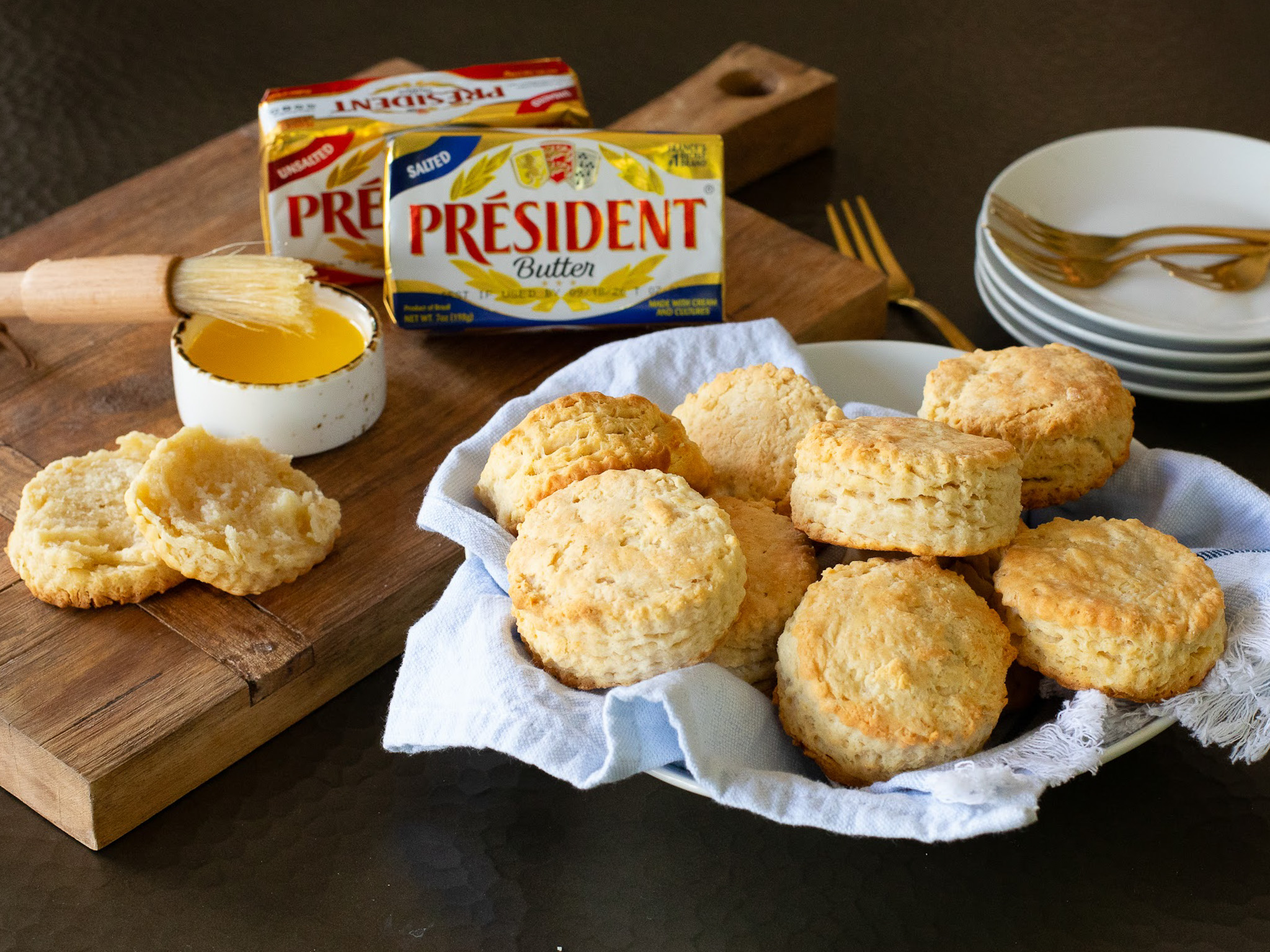 President Butter -Biscuits