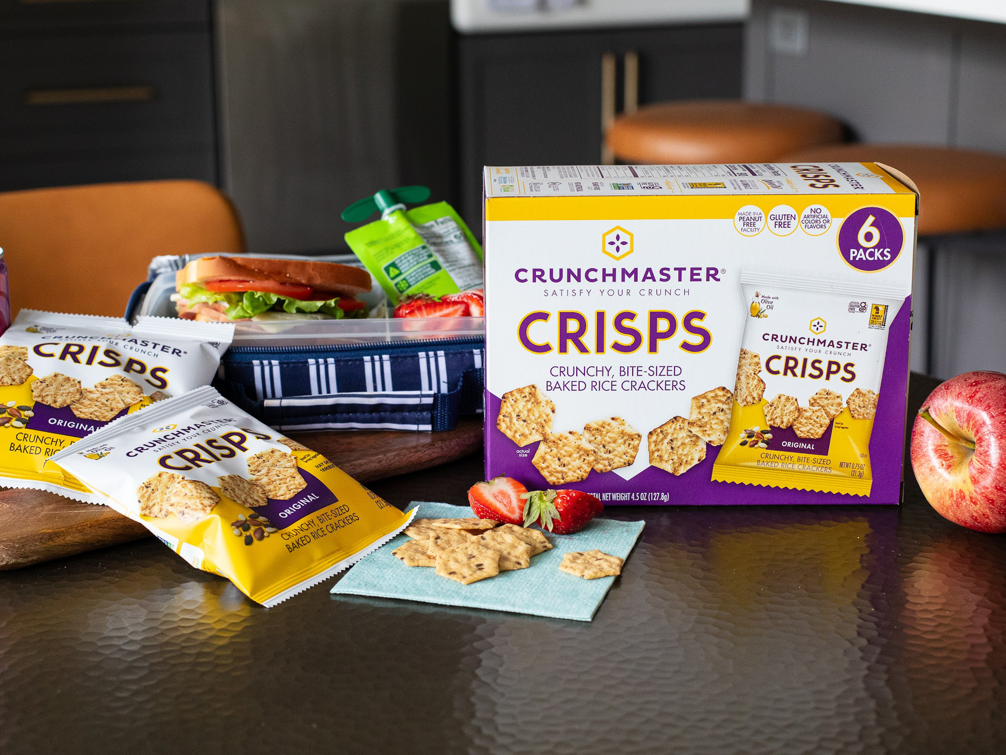 Crunchmaster Crisps 6 pack