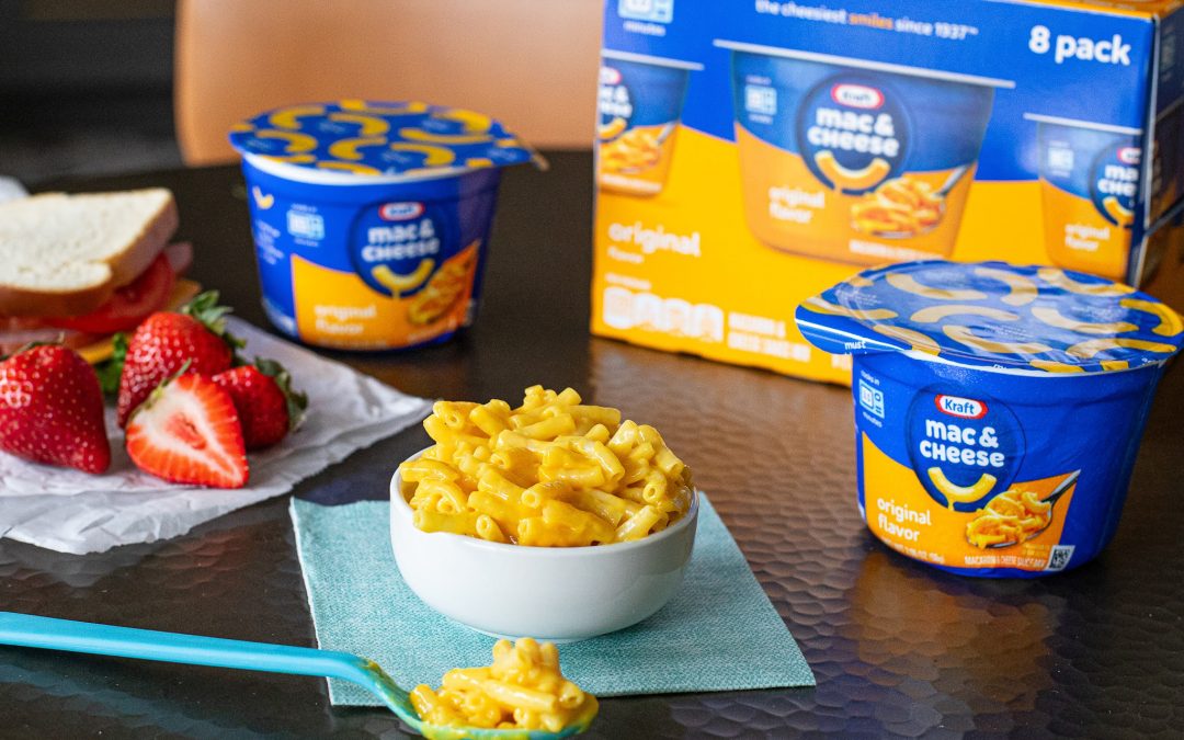 8-Count Boxes Of Kraft Mac & Cheese Cups As Low As $3.85 At Publix (Regular Price $10.29)